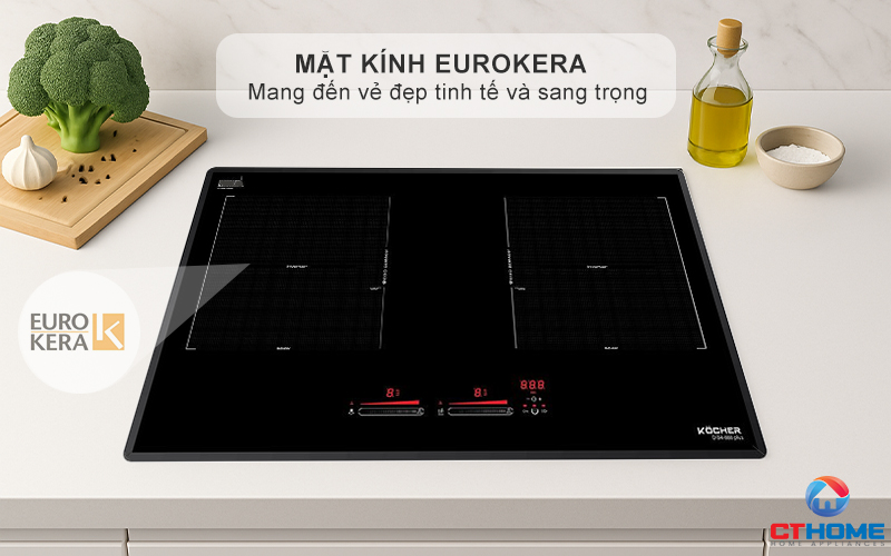 Mặt kính Eurokera Cộng hòa Pháp cao cấp
