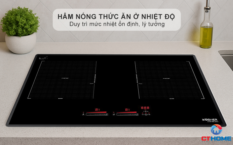 Hâm nóng thức ăn ở nhiệt độ thích hợp