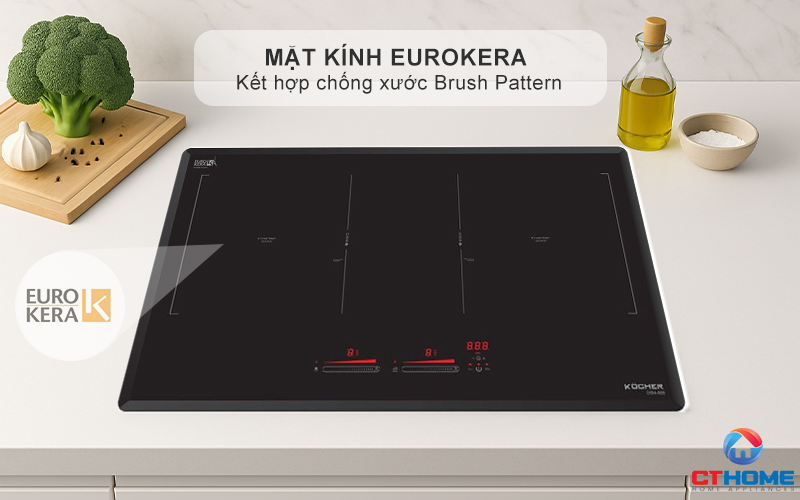 Mặt kính Eurokera Cộng hòa Pháp cao cấp