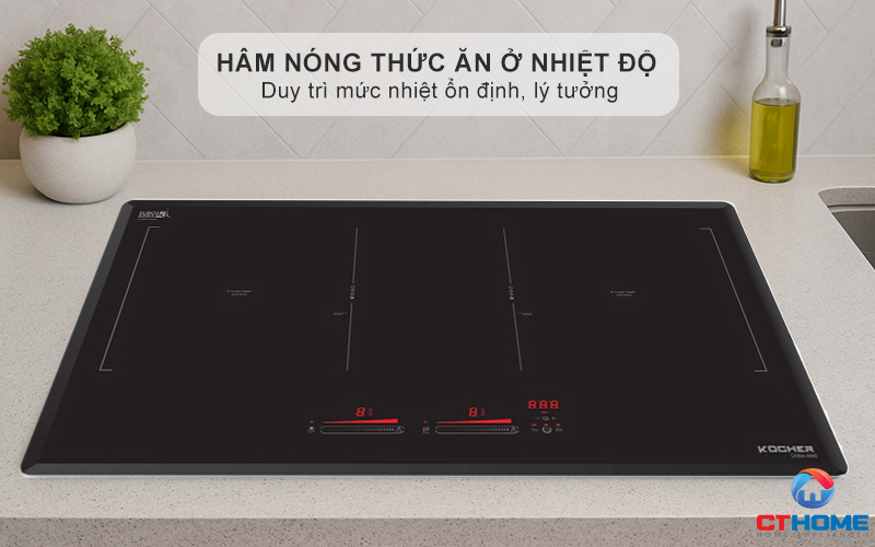 Hâm nóng thức ăn ở nhiệt độ thích hợp