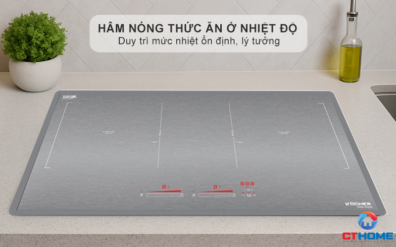 Hâm nóng thức ăn ở nhiệt độ thích hợp