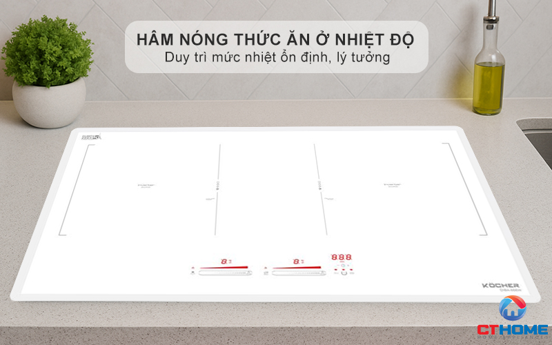 Hâm nóng thức ăn ở nhiệt độ thích hợp
