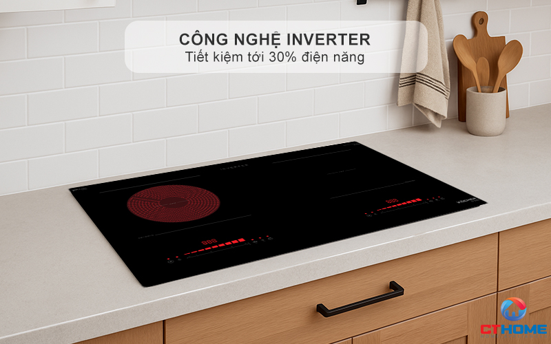 Công nghệ Inverter tiết kiệm 30% điện năng tiêu thụ