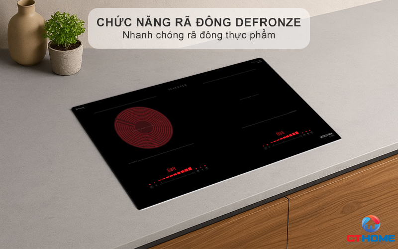 Chức năng rã đông Defronze