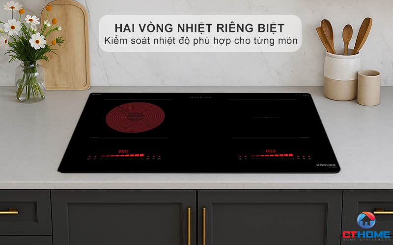 Phím điều khiển 9 mức công suất