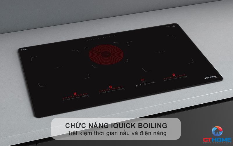Chức năng iQuick Boiling nấu nhanh
