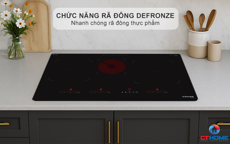 Chức năng rã đông Defronze