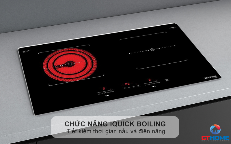 Chức năng iQuick Boiling nấu nhanh