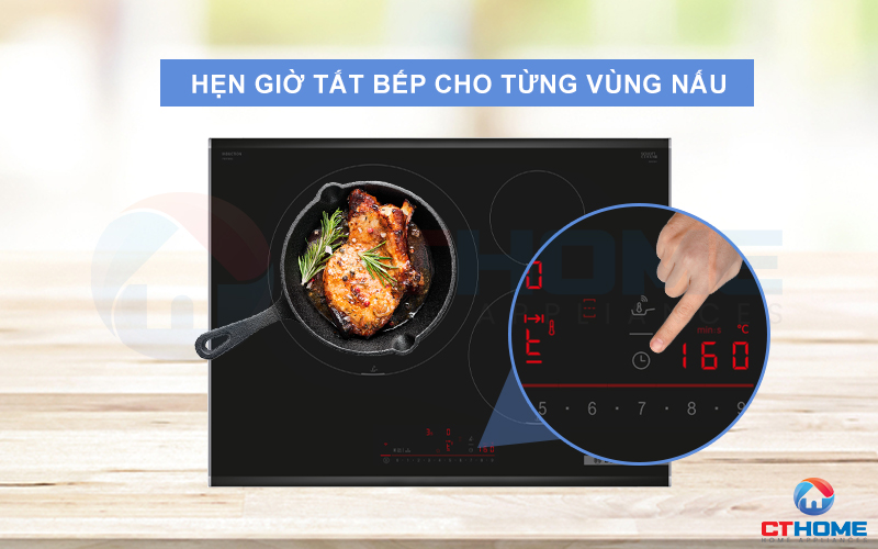 Tích hợp tính năng hẹn giờ tiện lợi