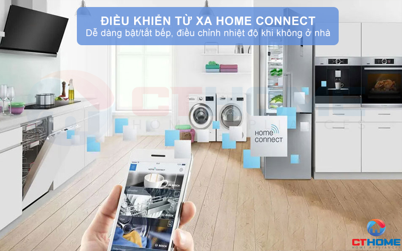 Điều khiển từ xa với ứng dụng Home Connect