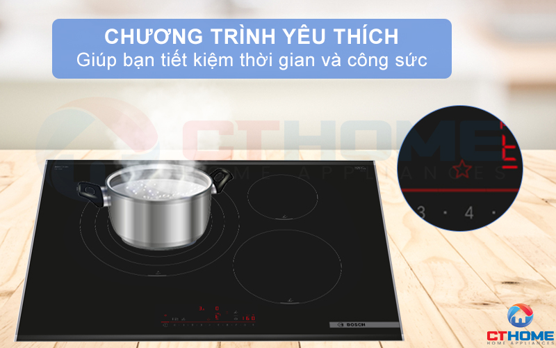 Chương trình yêu thích tiết kiệm thời gian