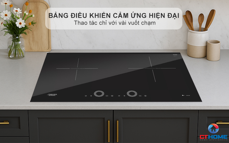 Bảng điều khiển cảm ứng hiện đại thao tác chỉ với vài vuốt chạm