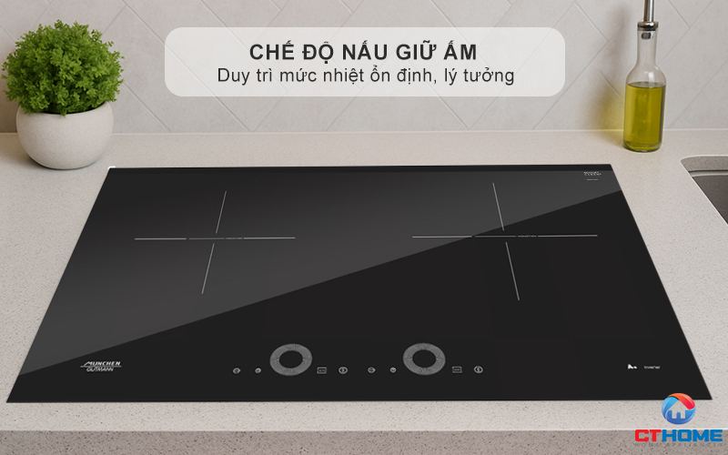 Chế độ nấu giữa ấm tiện dụng