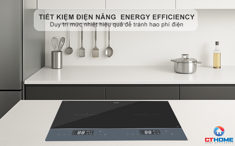 Tiết kiệm 40% điện năng ENERGY EFFICIENCY