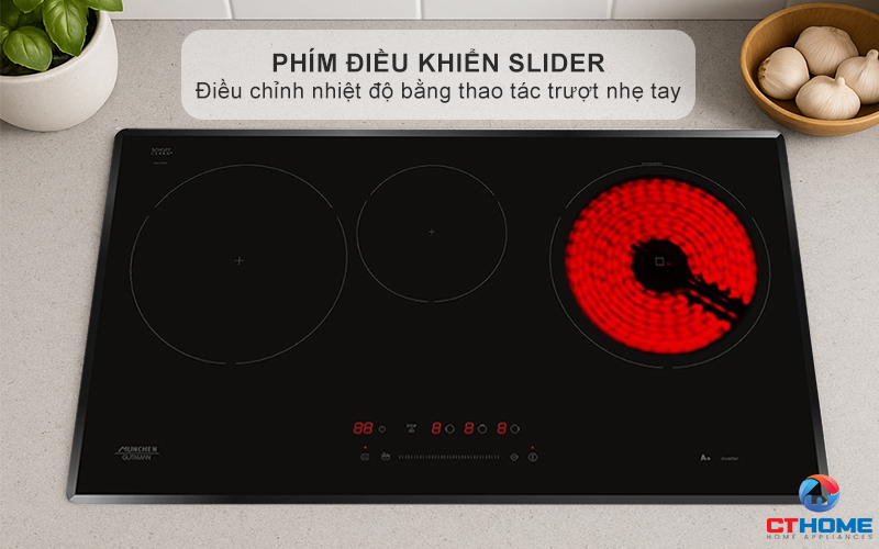 Điều khiển cảm ứng trượt bàn phím Slider