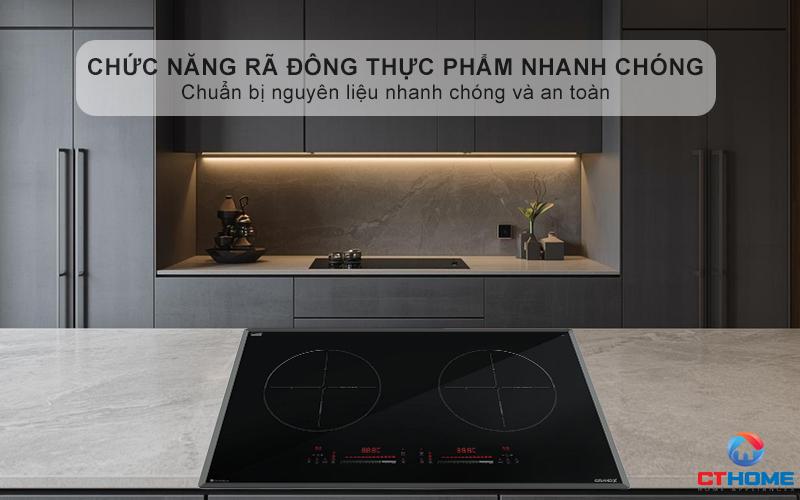 Chức năng rã đông (Defrost) thực phẩm nhanh chóng, tiện lợi