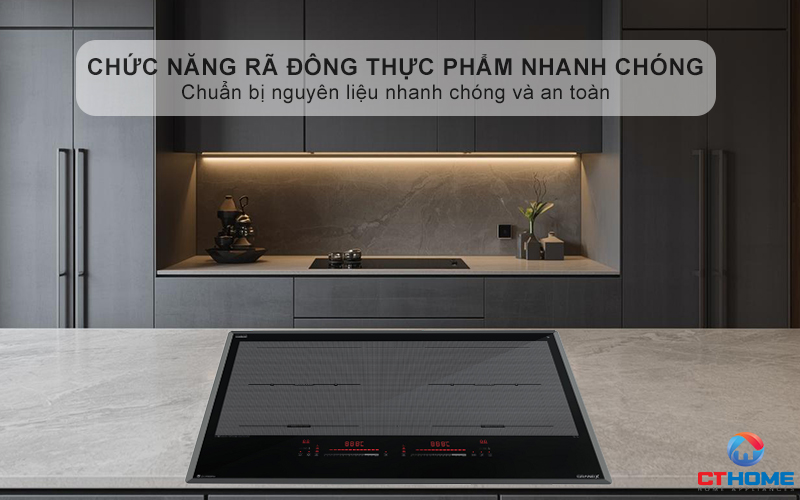 Chức năng rã đông (Defrost) thực phẩm nhanh chóng, tiện lợi