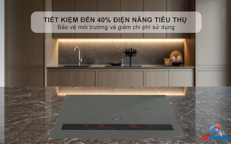 Tiết kiệm đến 40% điện năng tiêu thụ, bảo vệ môi trường và giảm chi phí sử dụng