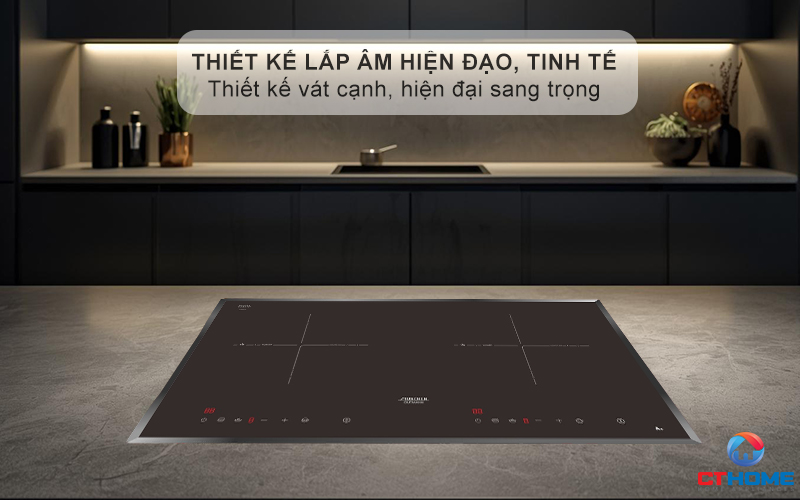 Thiết kế lắp âm, hiện đại tinh tế