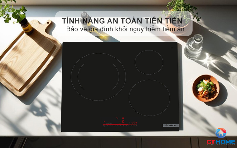 Thiết kế vuông vắn, lắp âm ôm sát không viền sang trọng, tối giản