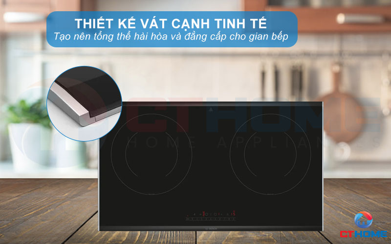 Thiết kế vát cạnh sang trọng, hiện đại