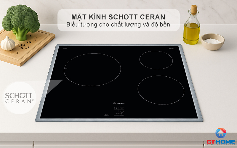 Mặt kính gốm thủy tinh Schott Ceran - Biểu tượng cho chất lượng & độ bền