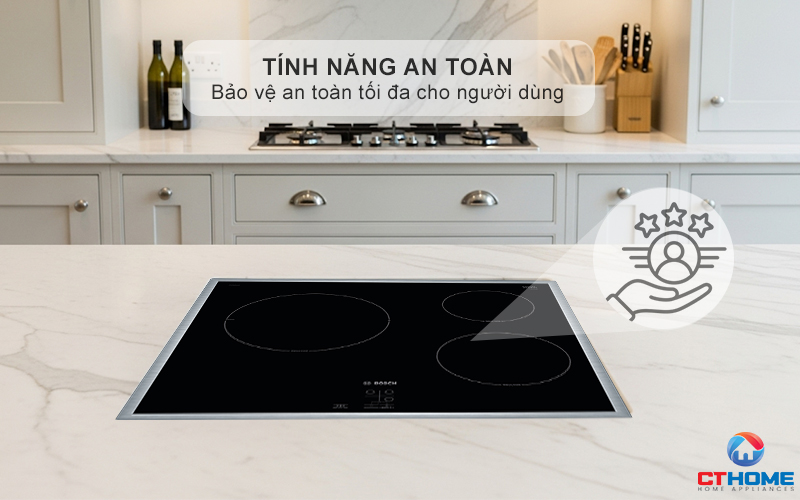 Bảo vệ người dùng và thiết bị hiệu quả với các tính năng an toàn