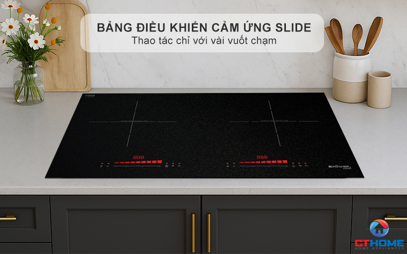 Bảng điều khiển cảm ứng Slide hiện đại