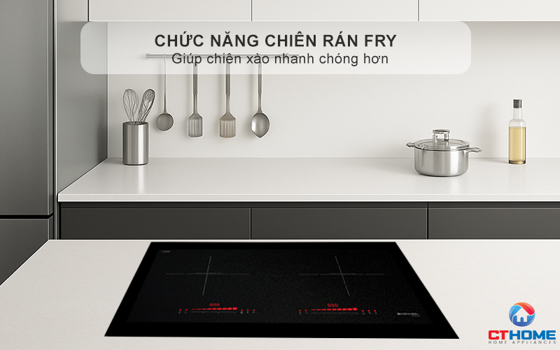 Chức năng chiên rán Fry giúp chiên xào nhanh chóng hơn