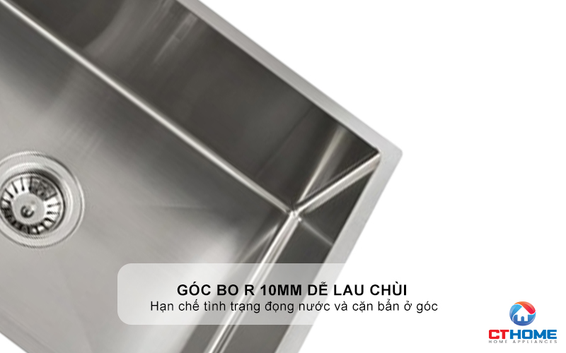 CHẬU INOX 1 HỐC RỬA BEX LINEA 55.40 BEXLINEA5540 4