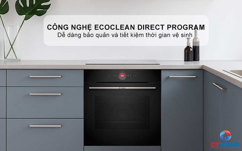 LÒ NƯỚNG ÂM TỦ BOSCH HBG7341B1B SERIES 8 MÀU ĐEN  10