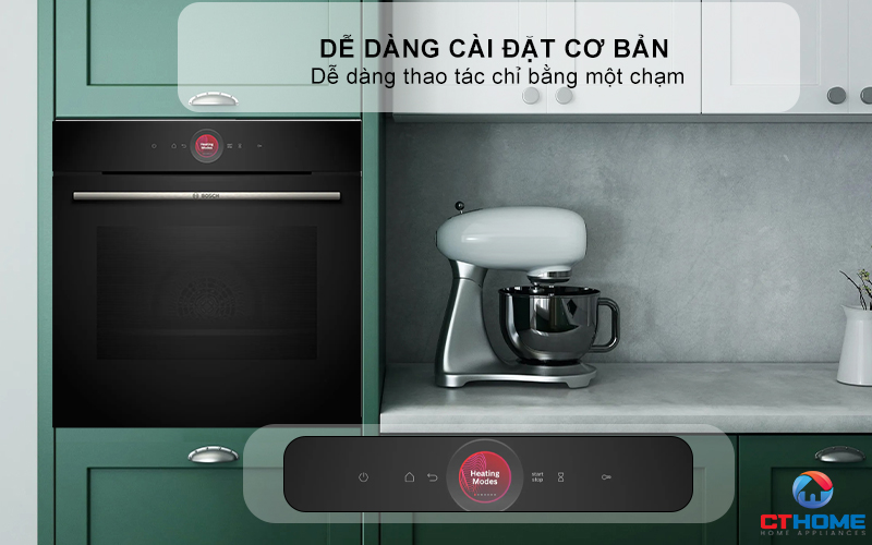 LÒ NƯỚNG ÂM TỦ BOSCH HBG7341B1B SERIES 8 MÀU ĐEN  11