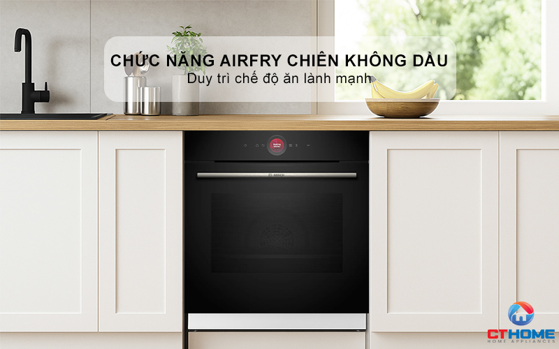 LÒ NƯỚNG ÂM TỦ BOSCH HBG7341B1B SERIES 8 MÀU ĐEN  8