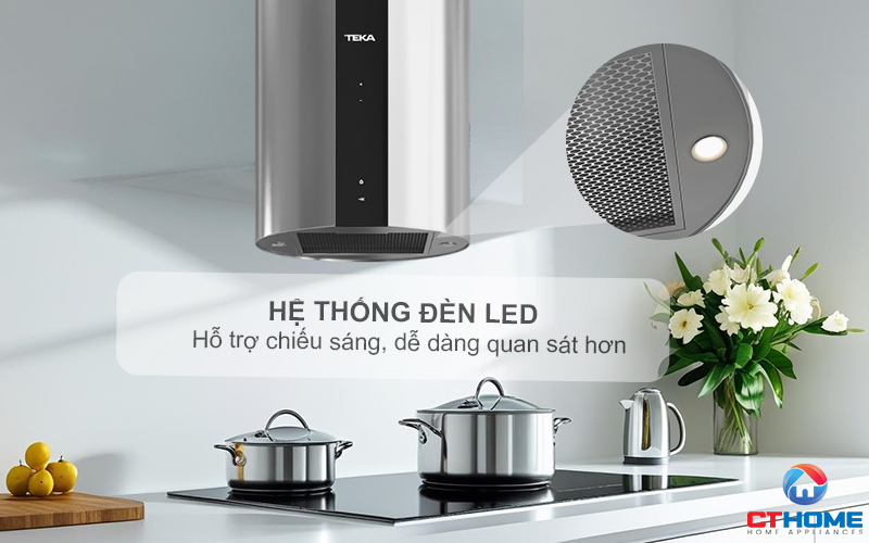 MÁY HÚT MÙI ỐC ĐẢO TEKA CC 485 NGANG 40CM  CC485 3