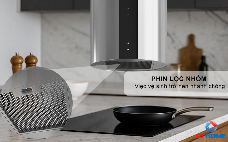 MÁY HÚT MÙI ỐC ĐẢO TEKA CC 485 NGANG 40CM  CC485 8