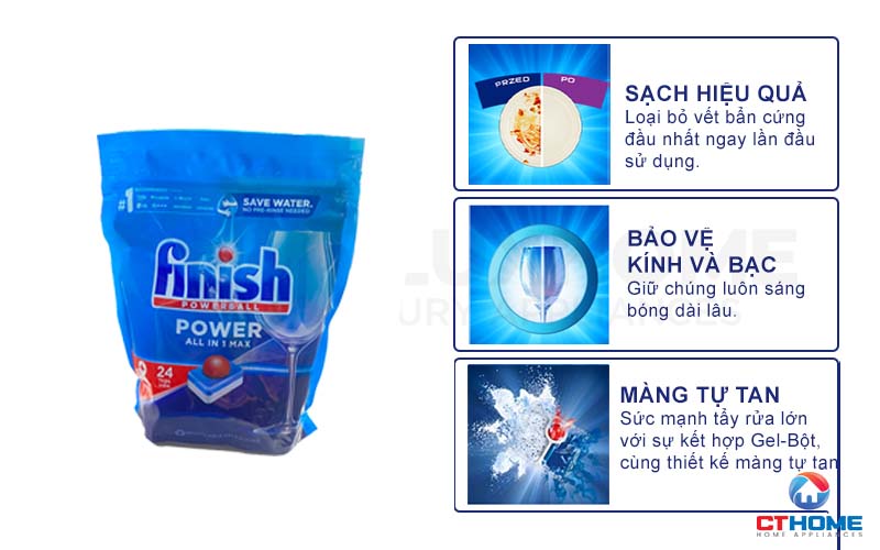 VIÊN RỬA BÁT FINISH ALL IN ONE 24 VIÊN 3