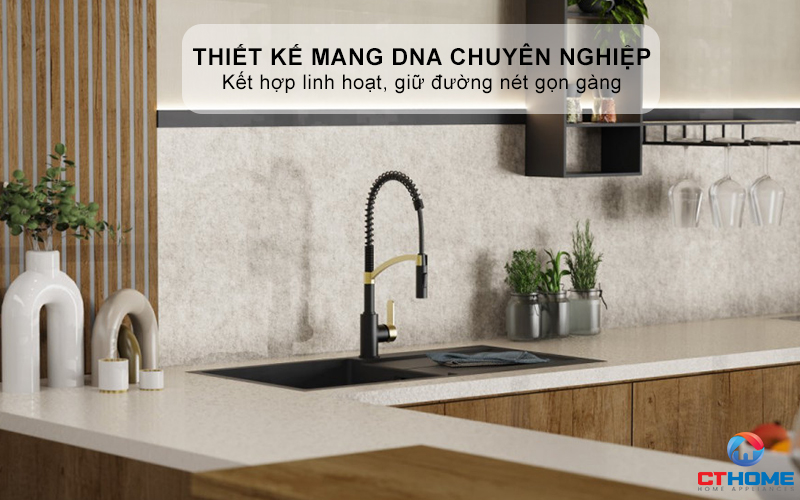Thiết kế mang DNA chuyên nghiệp, kết hợp linh hoạt, giữ đường nét gọn gàng