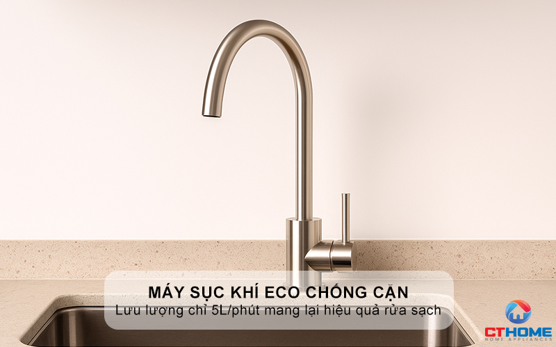 Máy sục khí Eco chống cặn