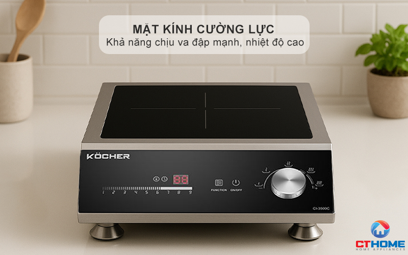 Mặt kính cường lực chịu nhiệt cao cấp