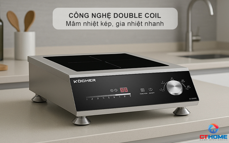BẾP ĐIỆN TỪ CÔNG NGHIỆP KOCHER CI-5000W CI5000W 7
