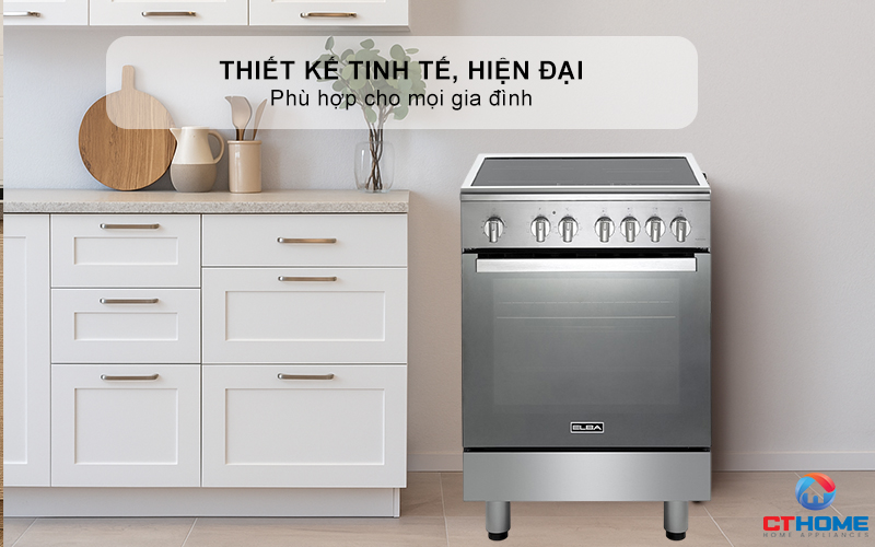 BẾP GAS KẾT HỢP LÒ NƯỚNG   CXX 664 IML ELBA 60CM CXX664IML 1