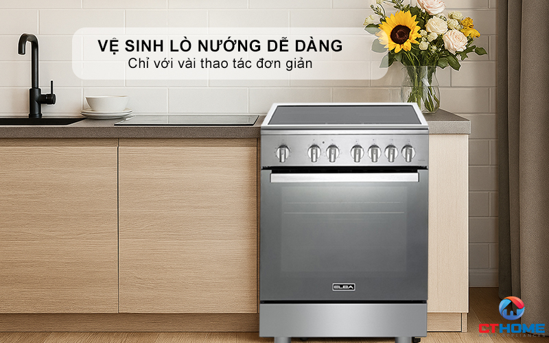 BẾP GAS KẾT HỢP LÒ NƯỚNG   CXX 664 IML ELBA 60CM CXX664IML 11