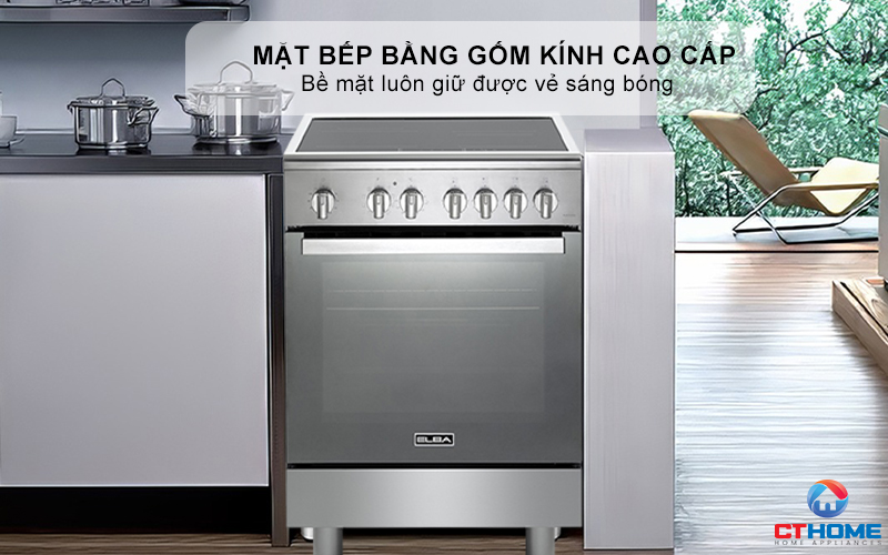 BẾP GAS KẾT HỢP LÒ NƯỚNG   CXX 664 IML ELBA 60CM CXX664IML 2