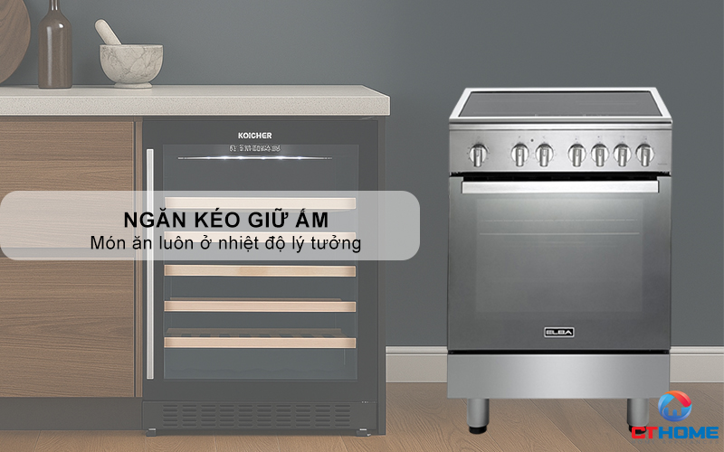 BẾP GAS KẾT HỢP LÒ NƯỚNG   CXX 664 IML ELBA 60CM CXX664IML 9