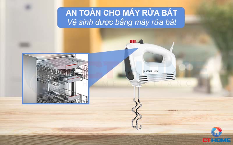 Máy vận hành êm ái, độ ồn thấp