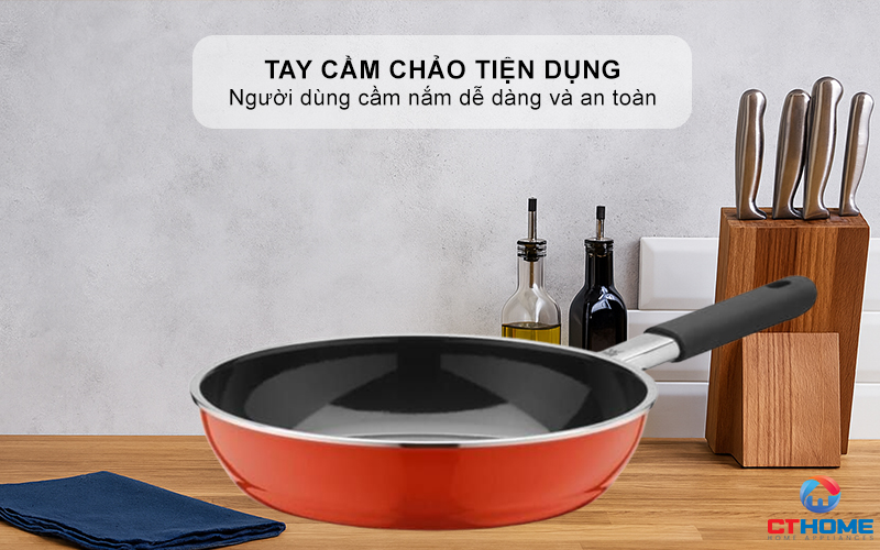 Tay cầm chảo an toàn và tiện dụng