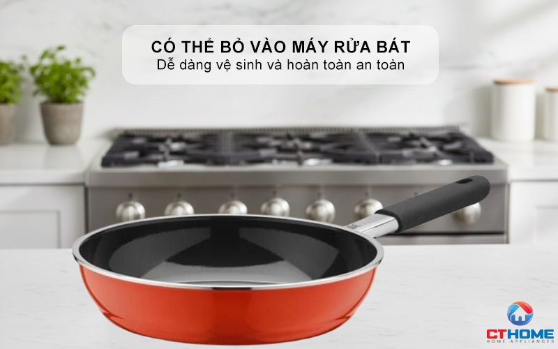 Dễ dàng vệ sinh, có thể bỏ vào máy rửa bát an toàn