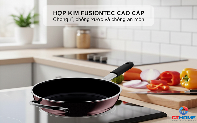 Chất liệu hợp kim Fusiontec cao cấp, bền bỉ, an toàn và tiện lợi