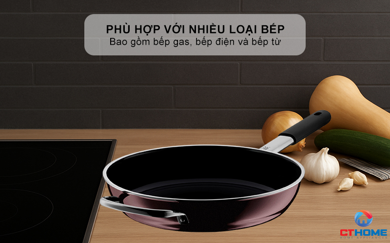 Phù hợp với nhiều loại bếp