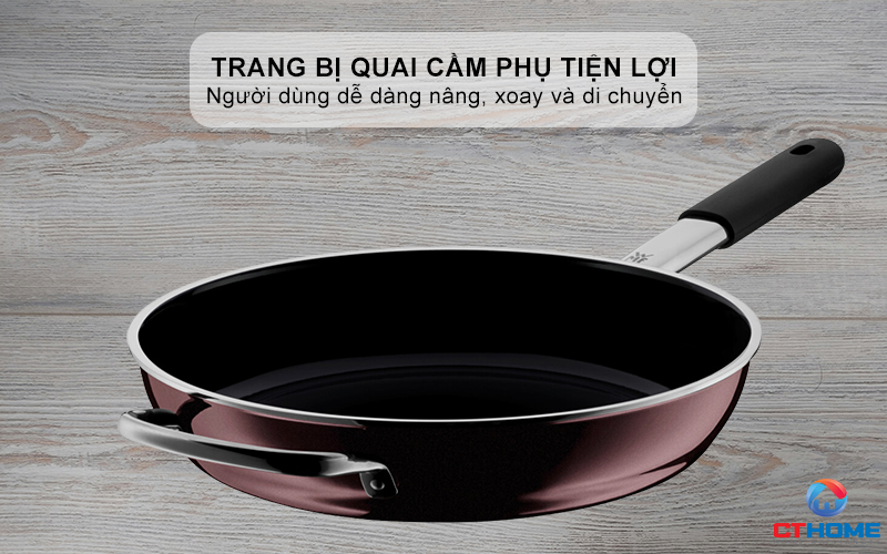 Trang bị quai cầm phụ tiện lợi